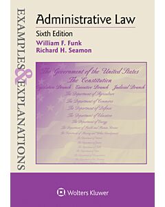 Examples & Explanations: Administrative Law (Instant Digital Access Code Only) 9781543822984