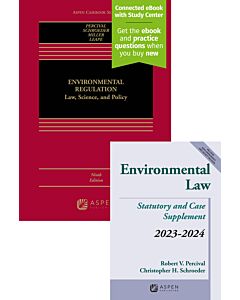 Environmental Regulation (w/ Connected eBook with Study Center) + Environmental Law Supplement Access 9798889067597