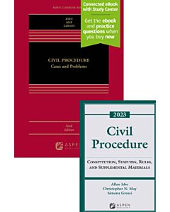 Civil Procedure (w/ Connected eBook with Study Center) & Civil Procedure Supplement Access (Bundle Set) 9798889066866