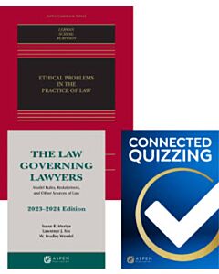 Ethical Problems in the Practice of Law + Law Governing Lawyers Supplement + Connected Quizzing (Bundle Set) 9798889060673