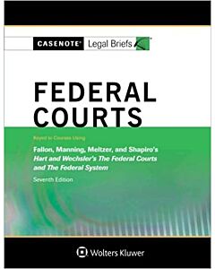 Casenote Legal Briefs: Federal Courts (Used) 9781454873242