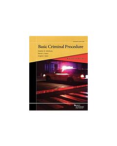 Saltzburg, Capra, and Davis's Black Letter Outline on Basic Criminal Procedure (Instant Digital Access Code Only) 9781634609524