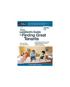Every Landlord's Guide to Finding Great Tenants (Instant Digital Access Code Only) 9781413323870