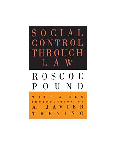 Social Control Through Law (Instant Digital Access Code Only) 9781138532748