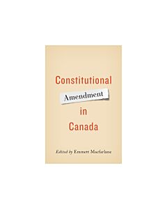 Constitutional Amendment in Canada (Instant Digital Access Code Only) 9781442628731