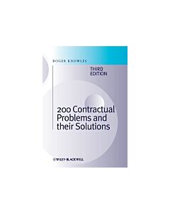 200 Contractual Problems and their Solutions (Instant Digital Access Code Only) 9780470658314