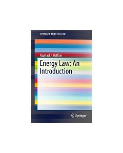 Energy Law: An Introduction (Instant Digital Access Code Only) 9783319141909