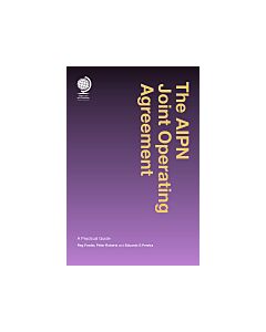 The AIPN Joint Operating Agreement (Instant Digital Access Code Only) 9781787422001