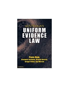 Australian Uniform Evidence Law (Instant Digital Access Code Only) 9781108450010