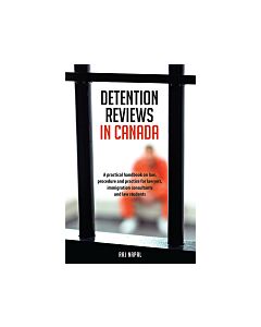 Detention Reviews in Canada (Instant Digital Access Code Only) 9781550598209