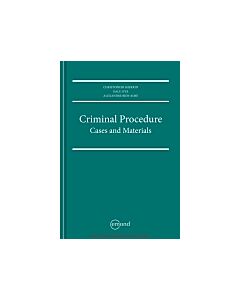 Criminal Procedure: Cases and Materials (Instant Digital Access Code Only) 9781772553093