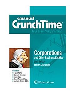 Crunchtime Series: Corporations 9781454897507