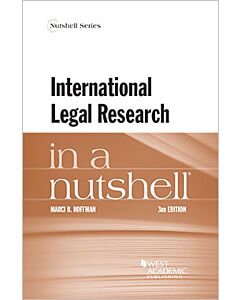 Law in a Nutshell: International Legal Research 9781684675845