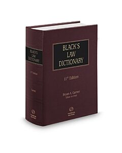 Black's Law Dictionary (Standard Edition) 9781539229759