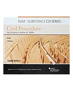 Sum & Substance Audio: Civil Procedure 9781683284413