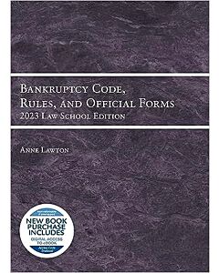 Bankruptcy Code, Rules, and Official Forms (Instant Digital Access Code Only) 9798887860657