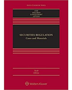 Securities Regulations: Case & Materials (w/ Connected eBook) 9781543838473
