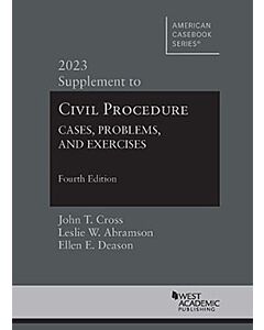 Supplement to Civil Procedure: Cases, Problems, and Exercises 9781685619879
