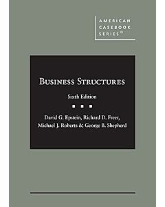 Business Structures (American Casebook Series) (Used) 9781636590905