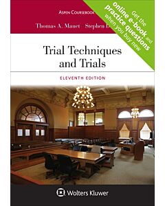 Trial Techniques & Trials (w/ Connected eBook with Study Center) 9781543825312