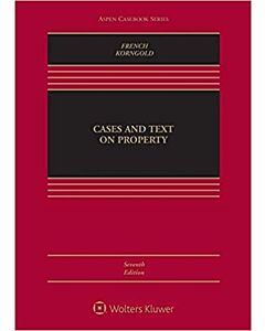 Cases and Text on Property (w/ Connected eBook with Study Center) (Instant Digital Access Code Only) 9781543812275
