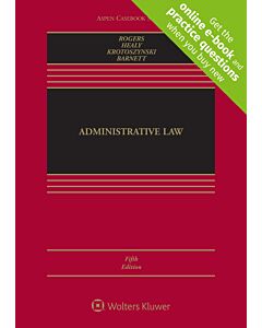 Administrative Law (w/ Connected eBook with Study Center) (Rental) 9781543825886