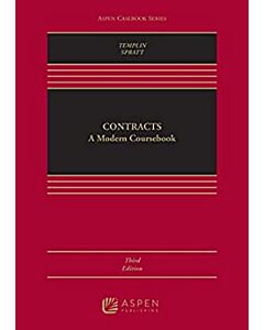 Contracts: A Modern Coursebook (Connected eBook with Study Center + Print Book + Connected Quizzing) 9798889064367