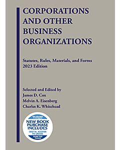 Corporations and Other Business Organizations, Statutes, Rules, Materials, and Forms 9798887860411