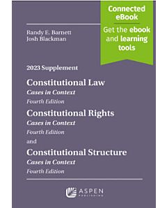 Constitutional Law, Constitutional Rights, Constitutional Structure Supplement (Instant Digital Access Code Only) 9798889061342