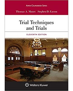 Trial Techniques and Trials (Connected eBook with Study Center + Print Book + Connected Quizzing) 9781543845754