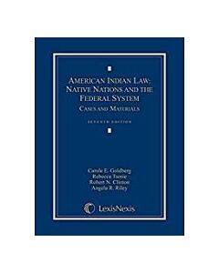 American Indian Law: Native Nations and the Federal System (Used) 9781632809674