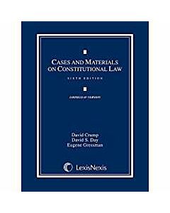 Cases and Materials on Constitutional Law (Looseleaf Version) 9781630430573