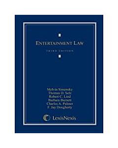 Entertainment Law (Used) 9780820557250