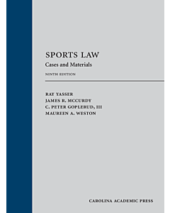 Sports Law: Cases and Materials (Used) 9781531017071