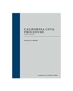 California Civil Procedure 9781632849809