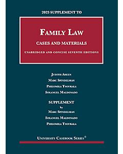 Supplement to Family Law: Cases and Materials, Unabridged and Concise 9798887860473