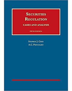 Securities Regulation, Cases and Analysis (University Casebook Series) (Instant Digital Access Code Only) 9781684670895