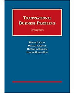 Transnational Business Problems (University Casebook Series) (Instant Digital Access Code Only) 9781684672776