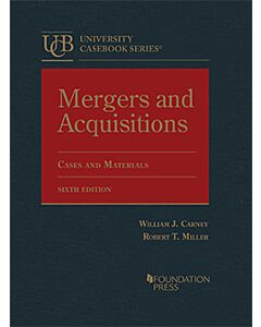 Mergers and Acquisitions, Cases and Materials (University Casebook Series) (Rental) 9781647085957