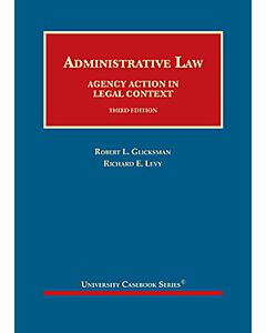 Administrative Law: Agency Action in Legal Context (University Casebook Series) (Rental) 9781640206274