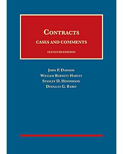 Contracts, Cases and Comments (University Casebook Series) 9781683286493