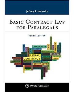 Basic Contract Law for Paralegals (w/ Connected eBook) (Instant Digital Access Code Only) 9798889063933