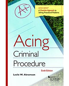 Acing Criminal Procedure 9781684676941