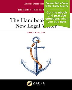 The Handbook for the New Legal Writer (w/ Connected eBook with Study Center) (Instant Digital Access Code Only) 9798886144024