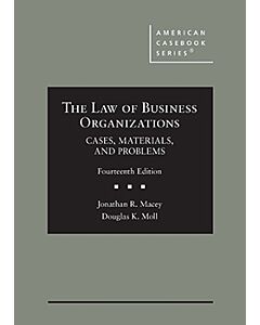The Law of Business Organizations, Cases, Materials, and Problems - CasebookPlus (American Casebook Series) 9781647082079