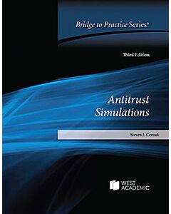 Antitrust Simulations: Bridge to Practice 9798887868394