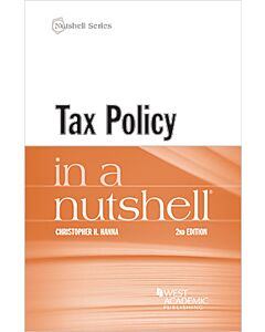 Law in a Nutshell: Tax Policy 9781636598727
