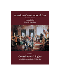 American Constitutional Law, Volume Two 9781531009540