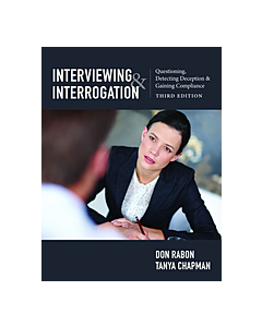 Interviewing and Interrogation 9781531002282