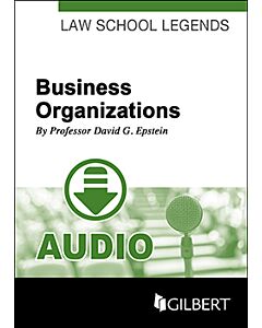 Law School Legends Audio: Business Organizations (Instant Digital Access Code Only) 9781642426168